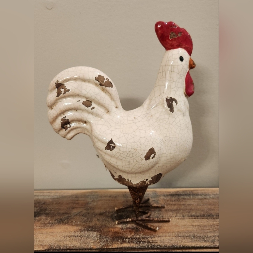 Vintage farmhouse rooster
